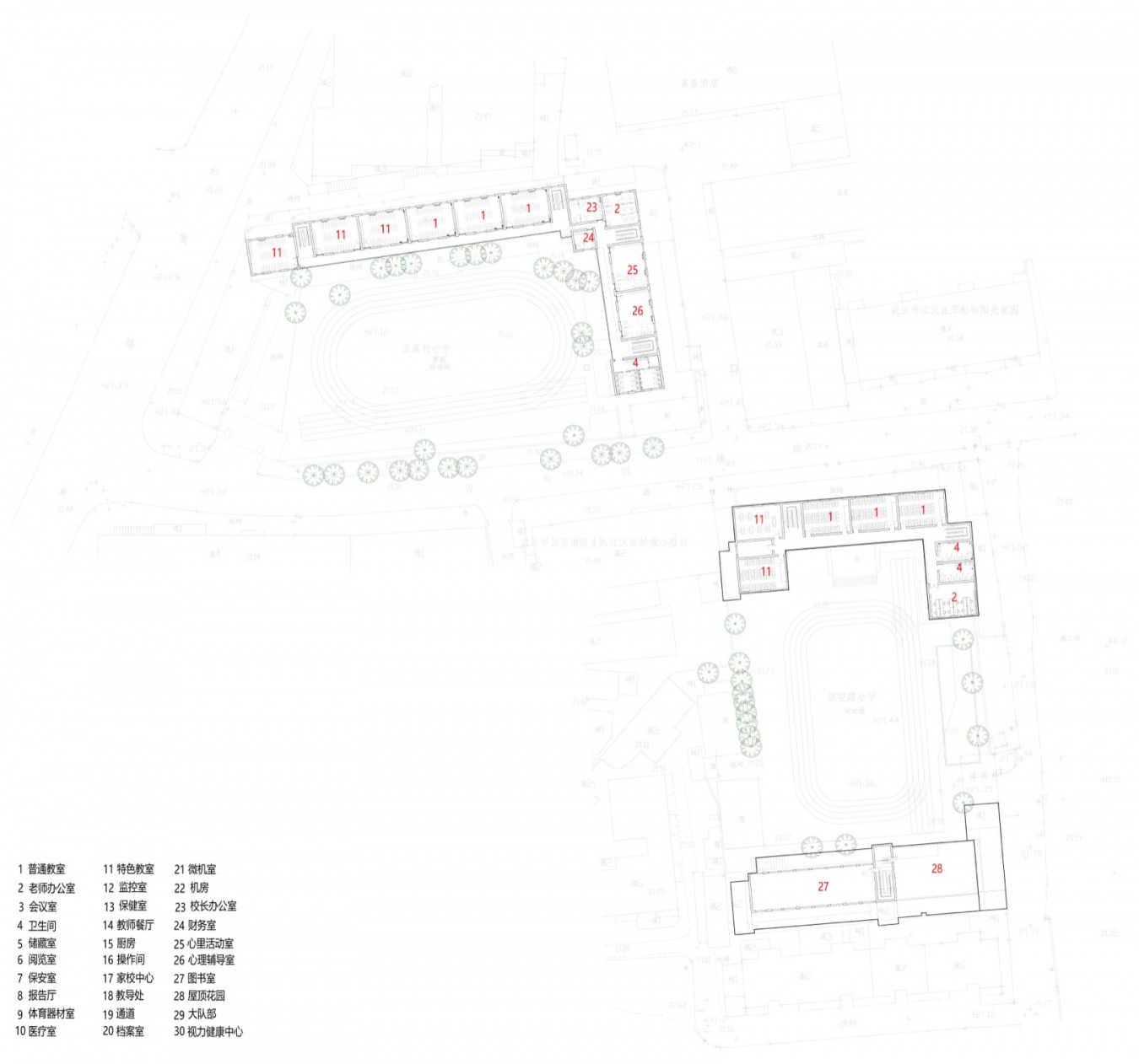 改造后平面(3) / Renovation plan 3