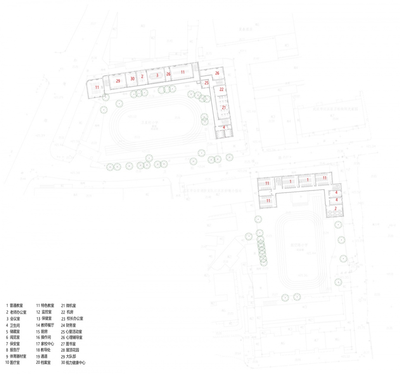 改造后平面(4) / Renovation plan 4