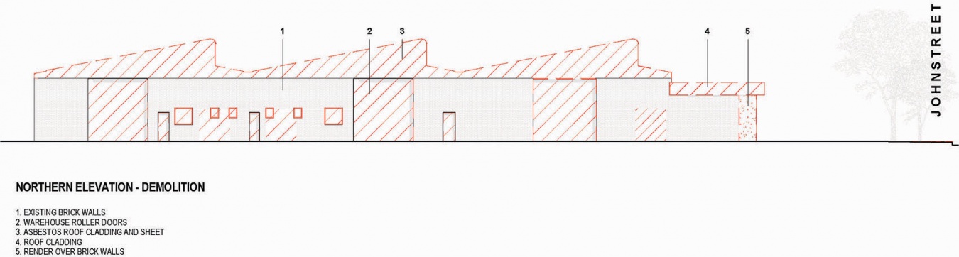 Bayswater Warehouse dwg Elevation 01 拷贝 副本3