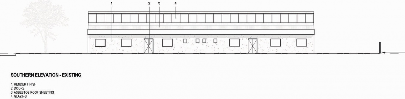 Bayswater Warehouse dwg Elevation 02 拷贝