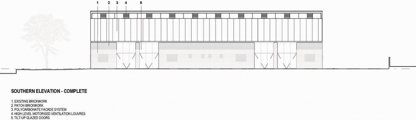 Bayswater Warehouse dwg Elevation 02 拷贝 副本2