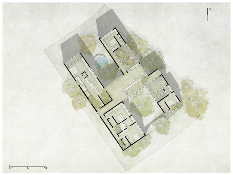 二层平面图 / First floor plan