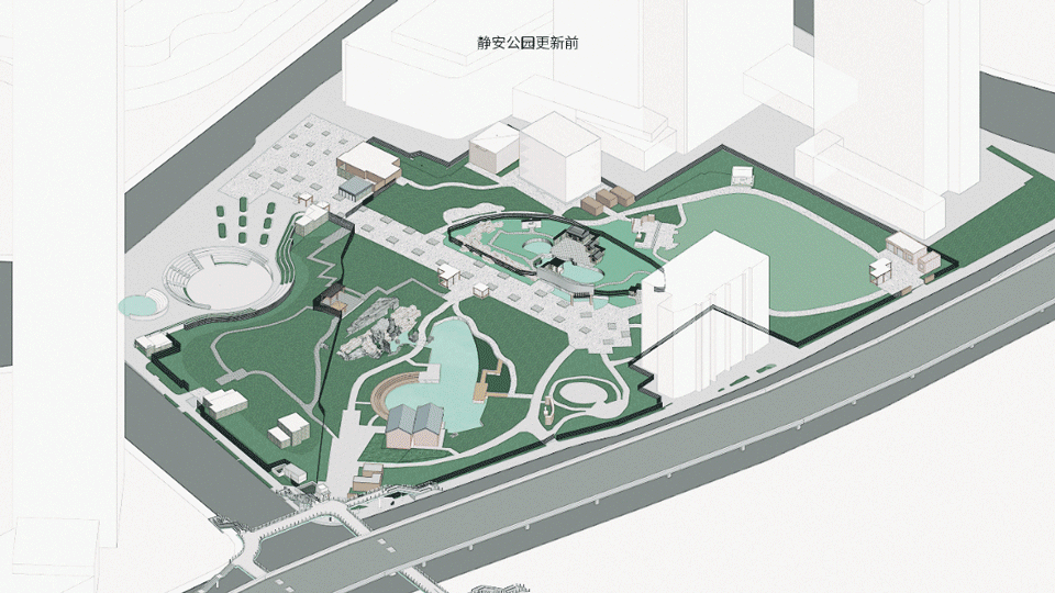 Jing’an Park Regeneration by Original Design Studio