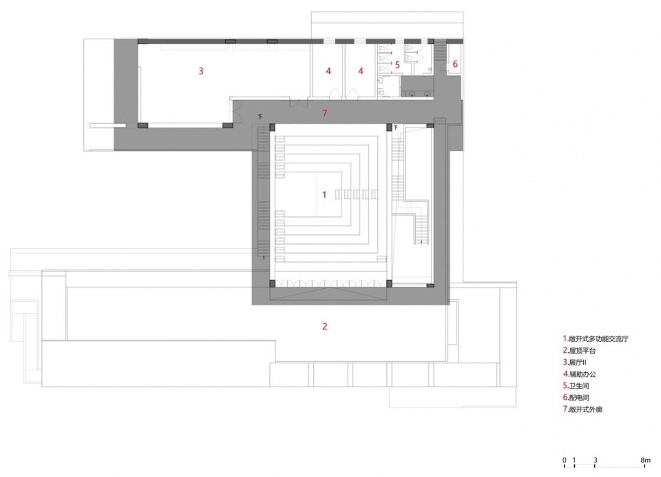 二层平面图 / First floor plan