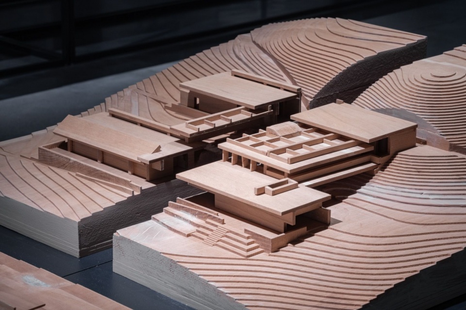实体木模型 / Physical timber model