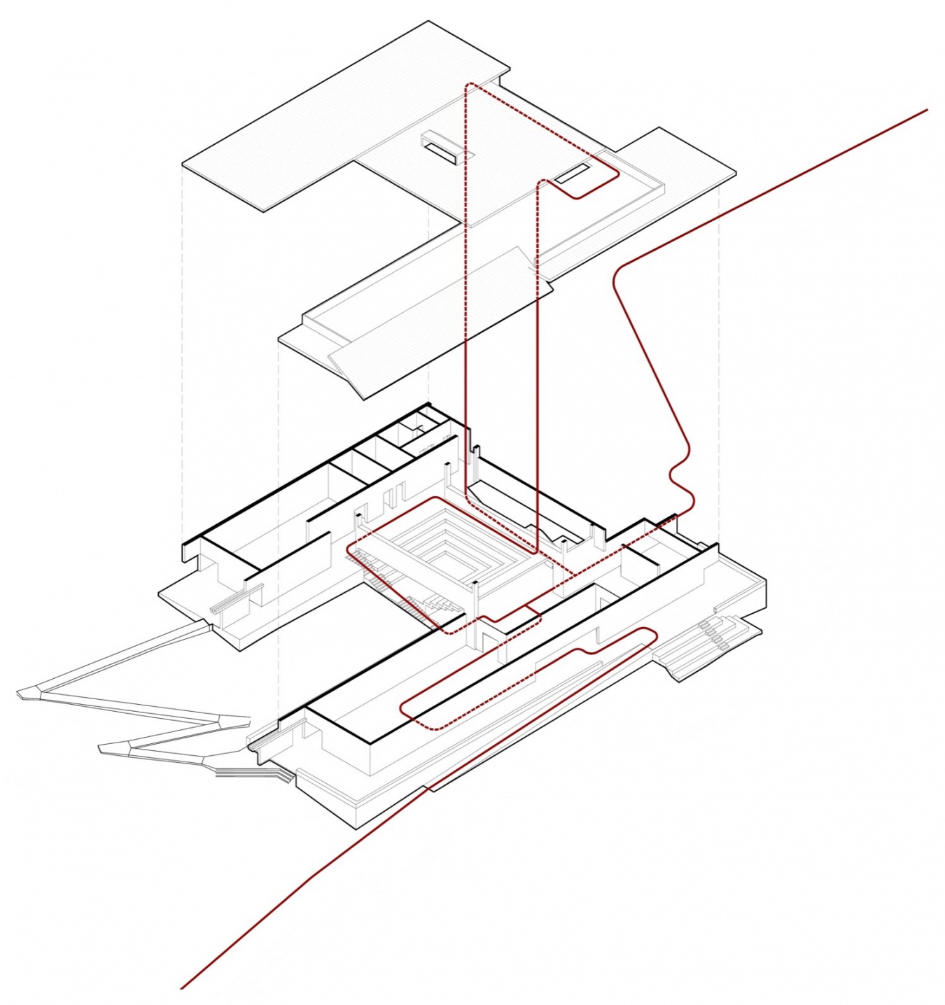 空间流线 / Spatial circulation