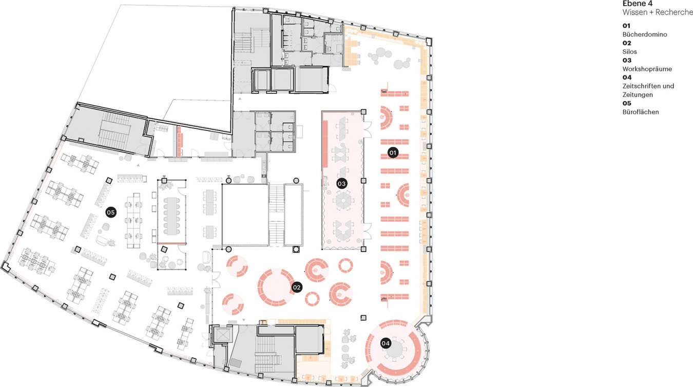 MVRDV ZBE floor plan level 4 with legend 拷贝