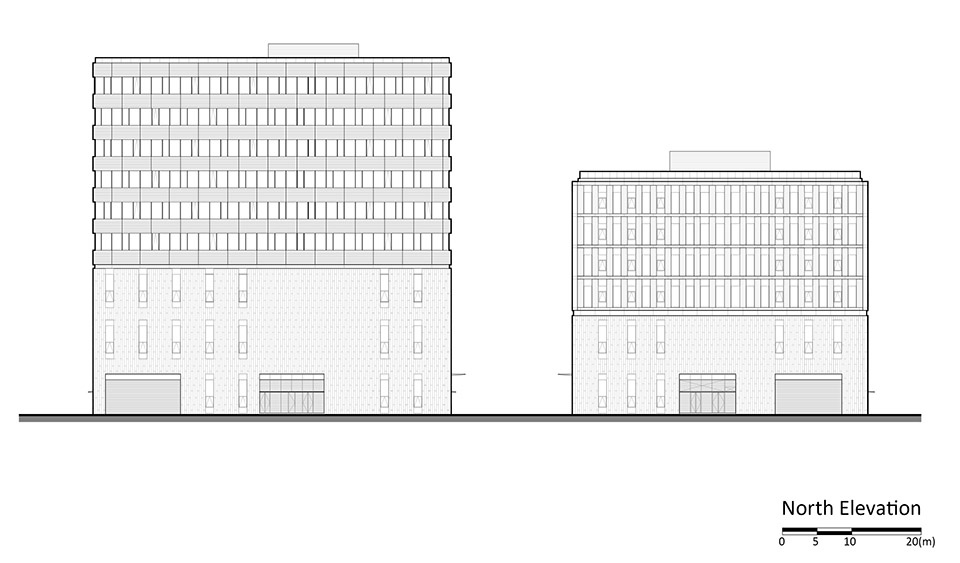 NORTH ELEVATION©Atelier Ping Jiang EID Arch