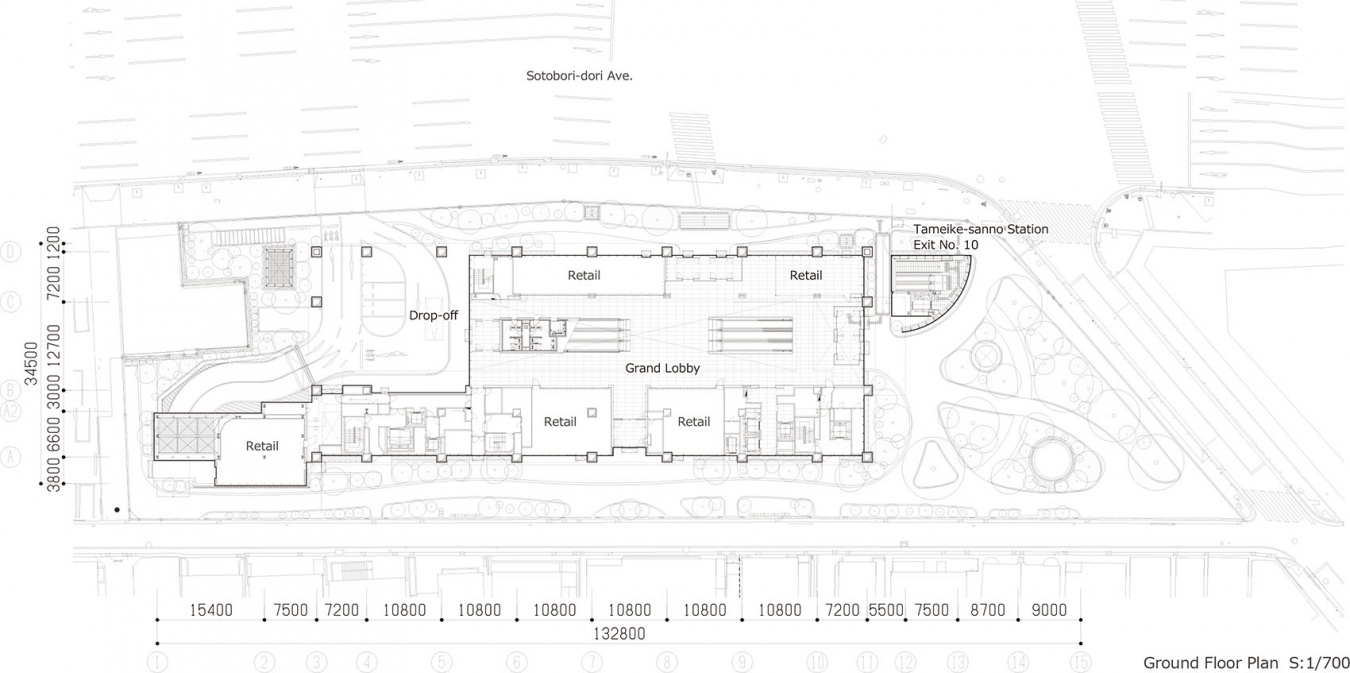Plans 1F AKASAKA GREEN CROSS 拷贝