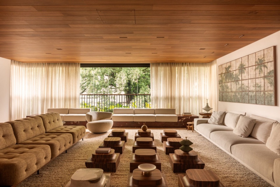 与树冠齐高的生活空间 / Living spaces at tree-canopy level
