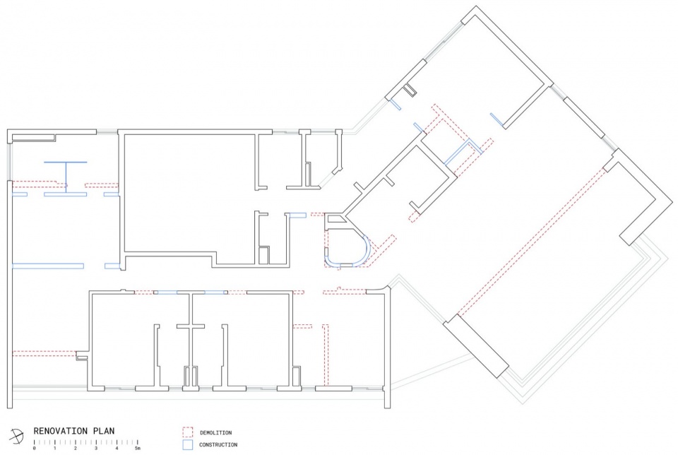 改造平面 / Renovation plan