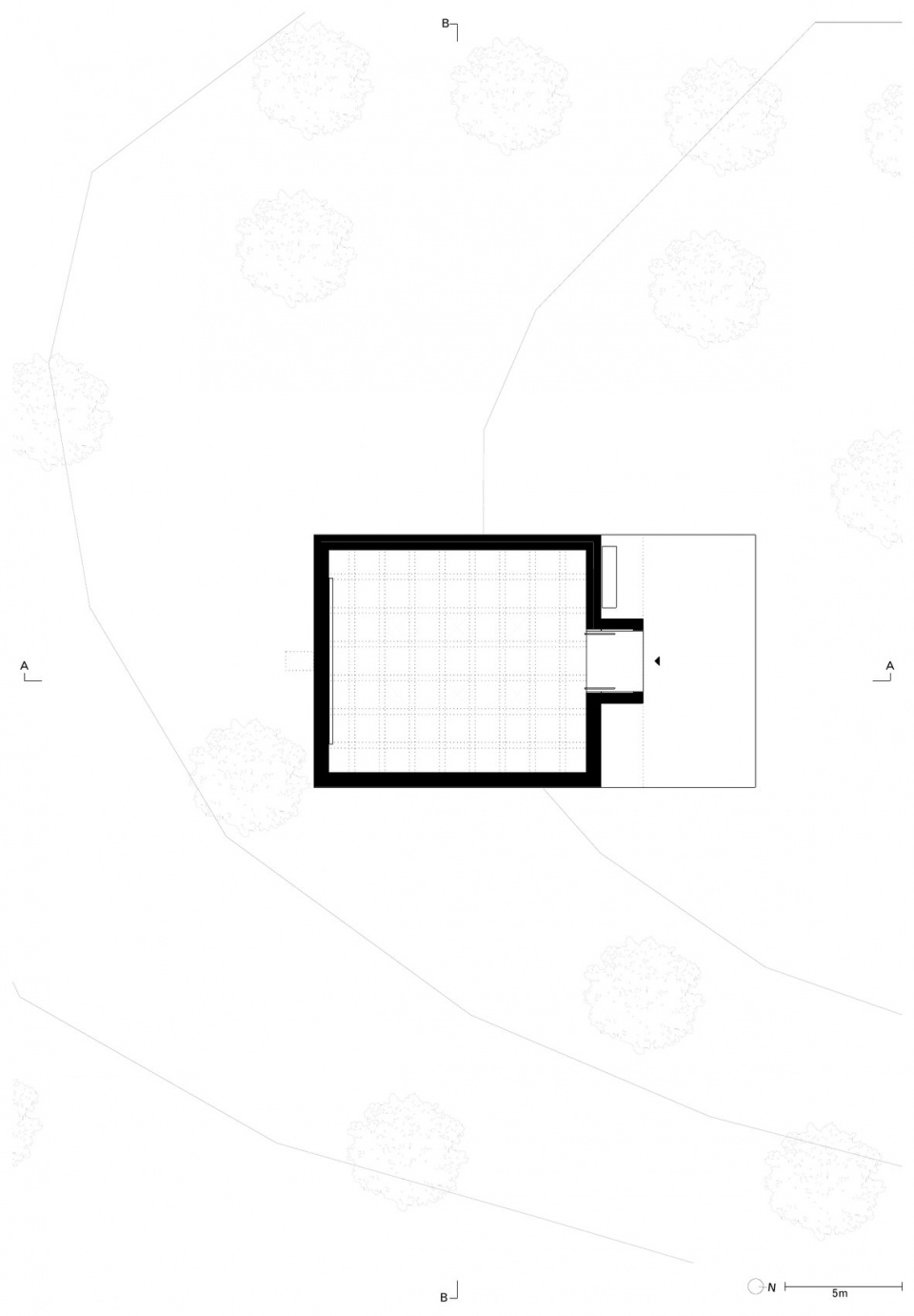 首层平面图 / Ground floor plan