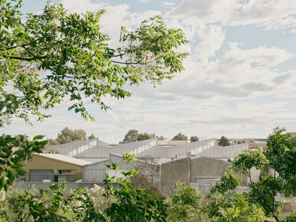 Bayswater Warehouse — roofscape wide