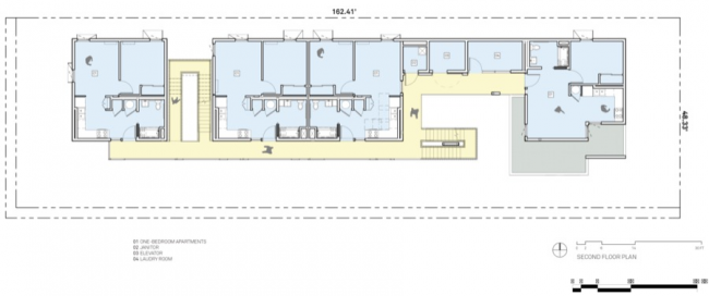 二层平面图 / Second floor plan