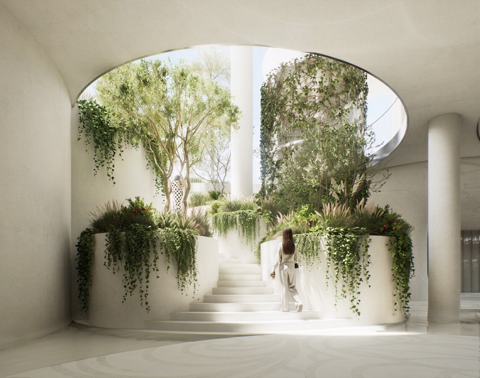 景观阶梯与种植 / landscape stairs with planting