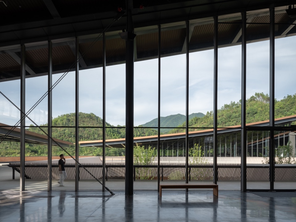 游客中心大堂,Visitor centre lobby