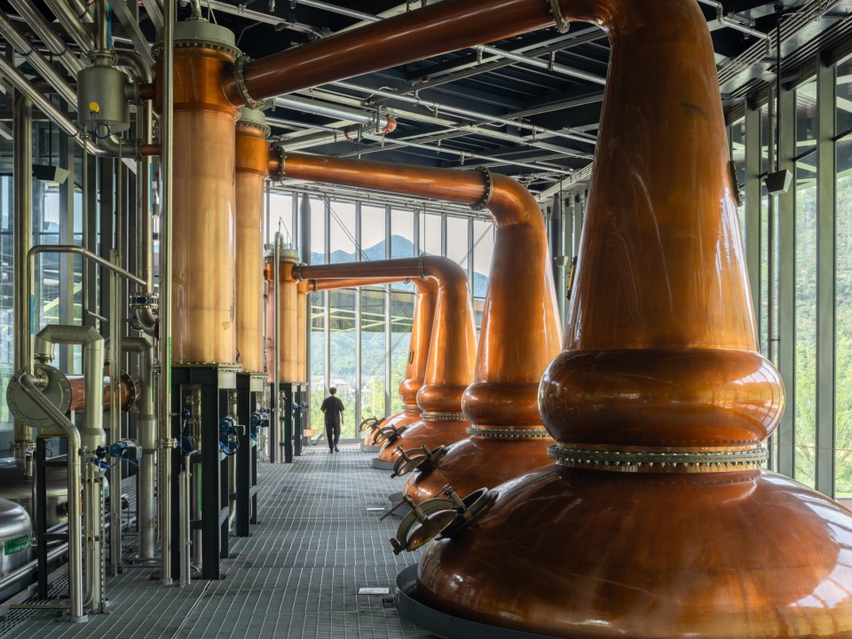 蒸馏车间,Distillation hall