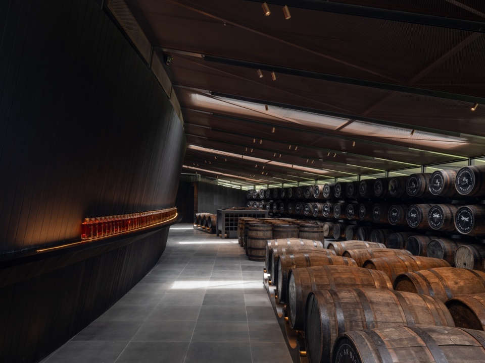 酒桶展示区,Cask display