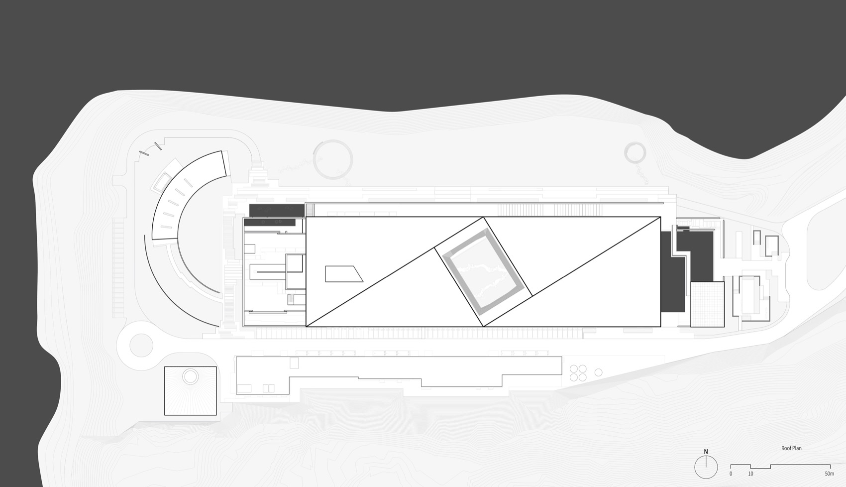 屋顶平面,Roof plan