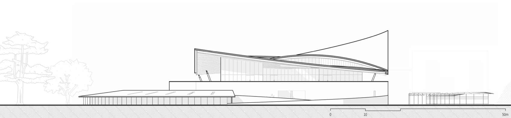 东立面,East elevation