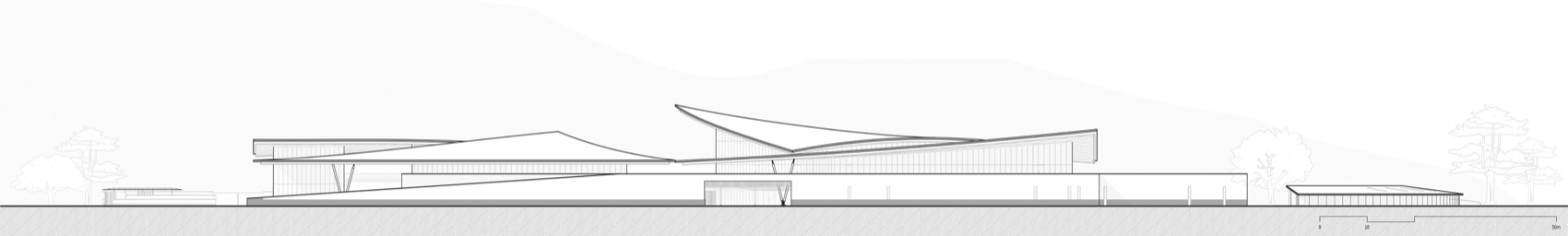 北立面,North elevation