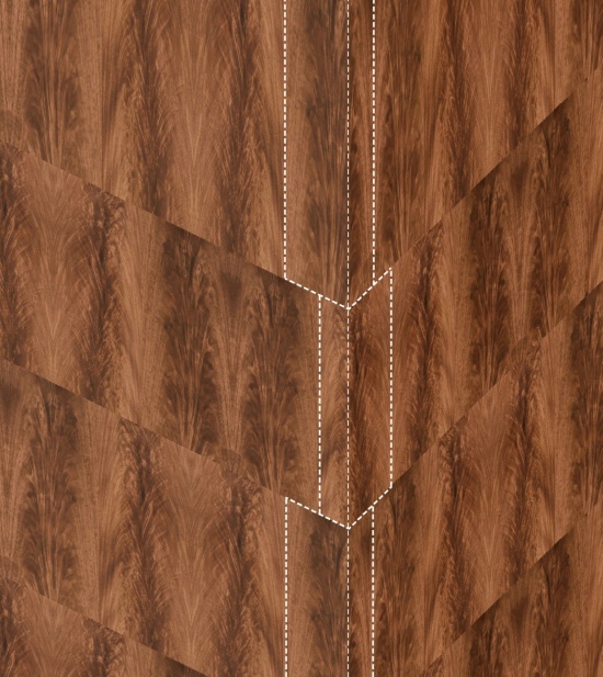 木皮转角拼贴分析 / Wood Veneer Corner Jointing Analysis