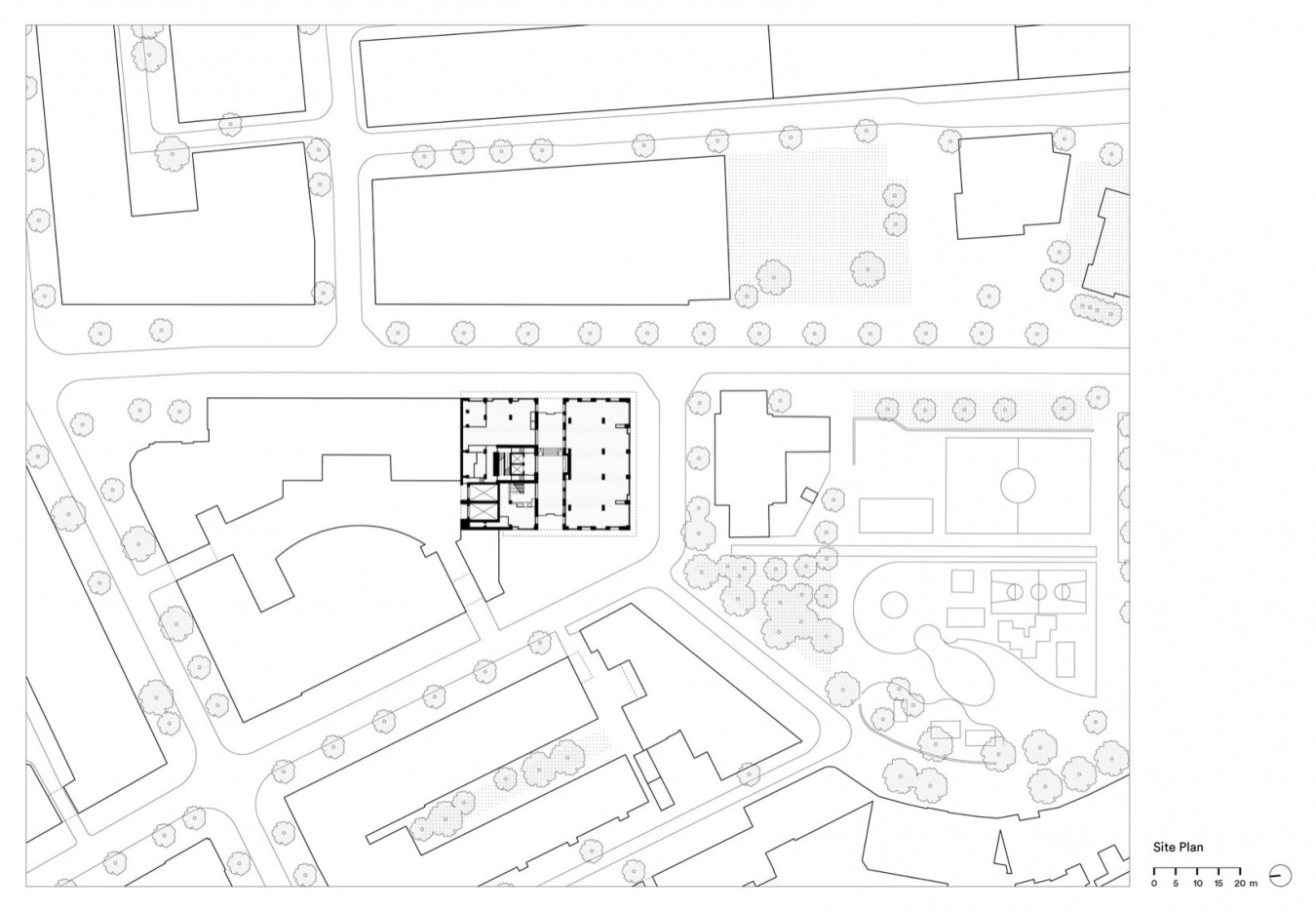 总平面图 / Site plan