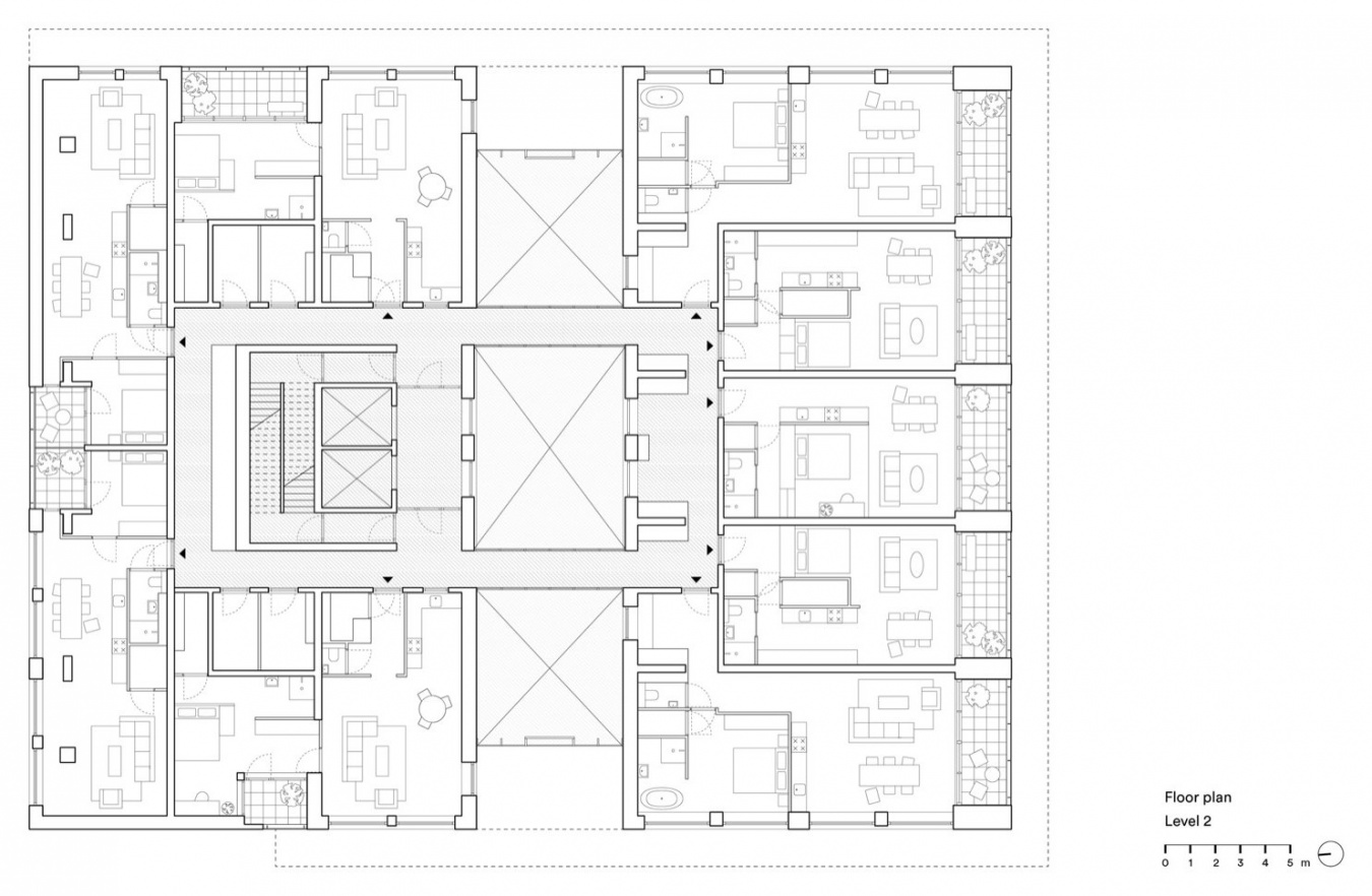 Level 2 平面图 / Level 2 plan