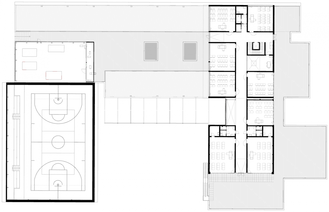 楼层平面图(P0) / Floor plan (P0)