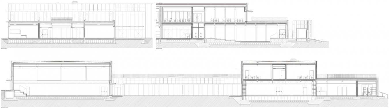 剖面细部 / Detailed sections