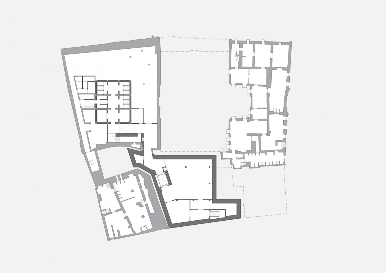 地下层平面图,Basement plan