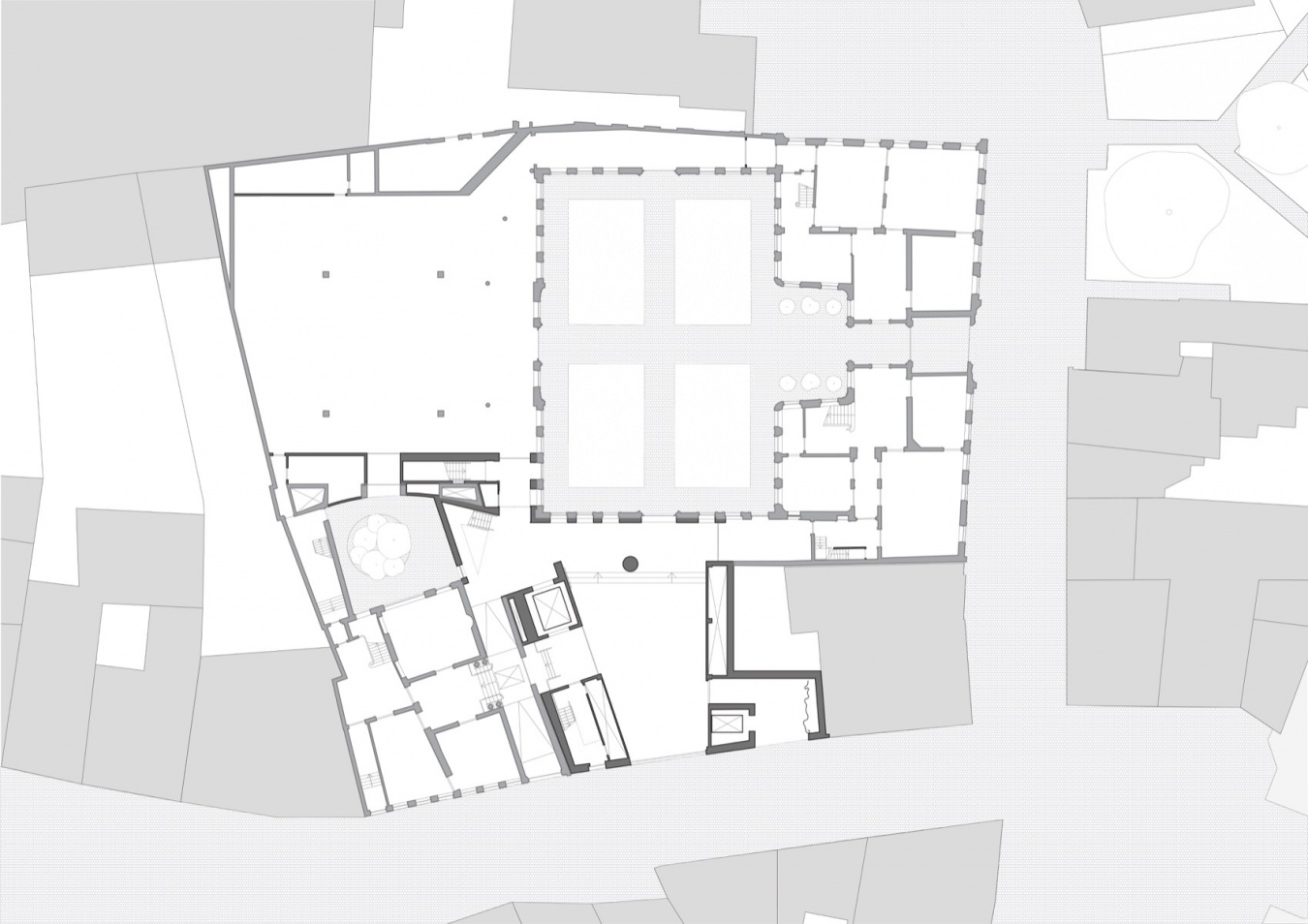 首层平面图,Ground floor plan