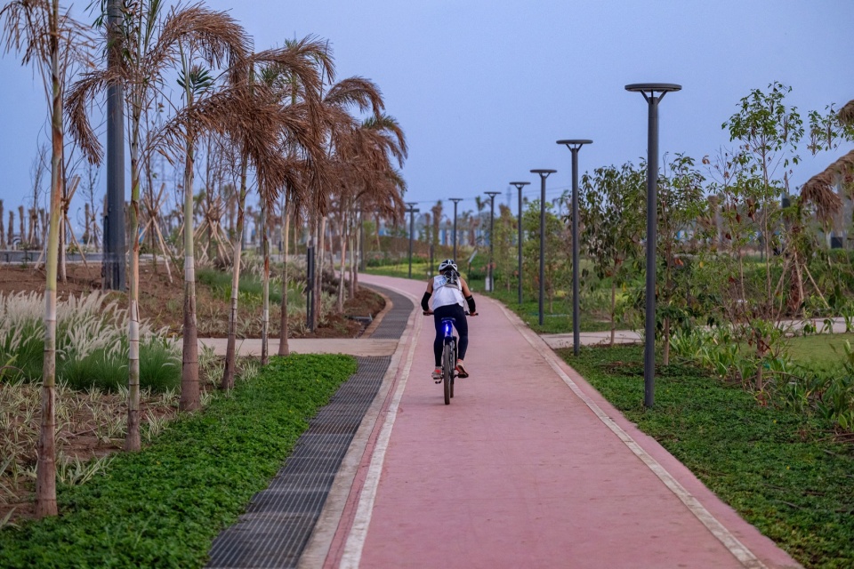 滨海骑行道 / the seaside cycling track