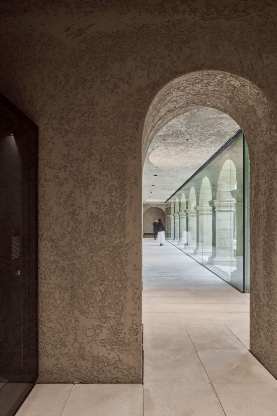 拱门串联的空间视线,Views through arched openings