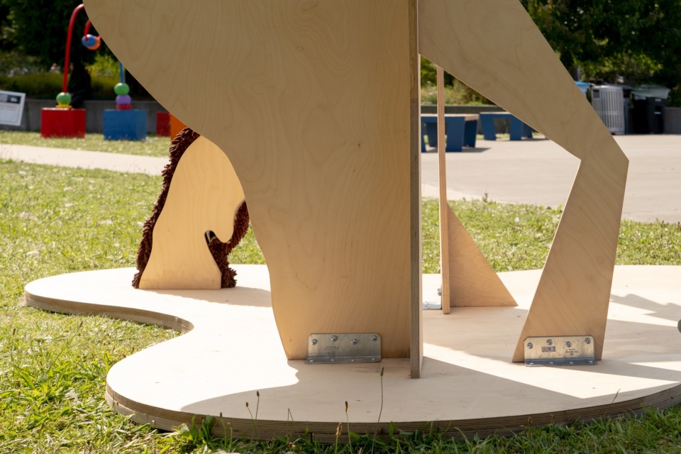 门框马腿部特写 3 / Gate Horse leg detail 3