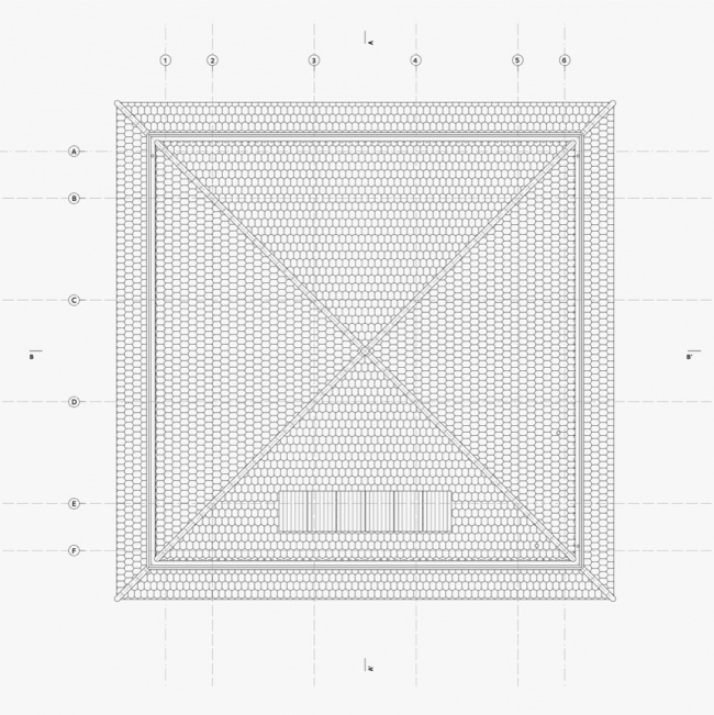 屋顶平面图 / Roof plan