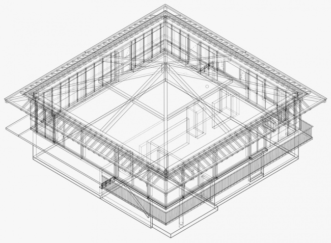 结构轴测图 / Structural axonometric