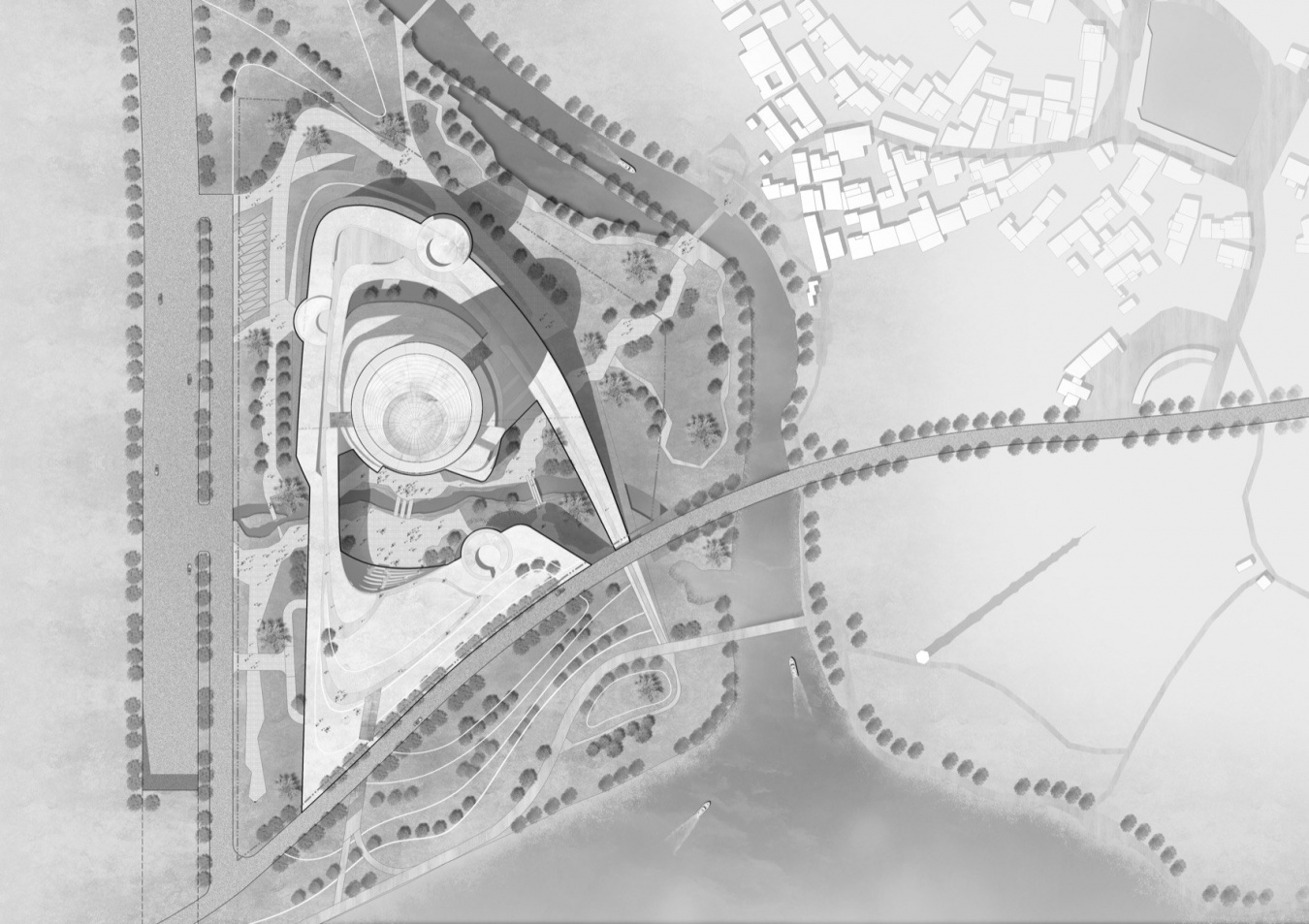 总平面图 / Site plan