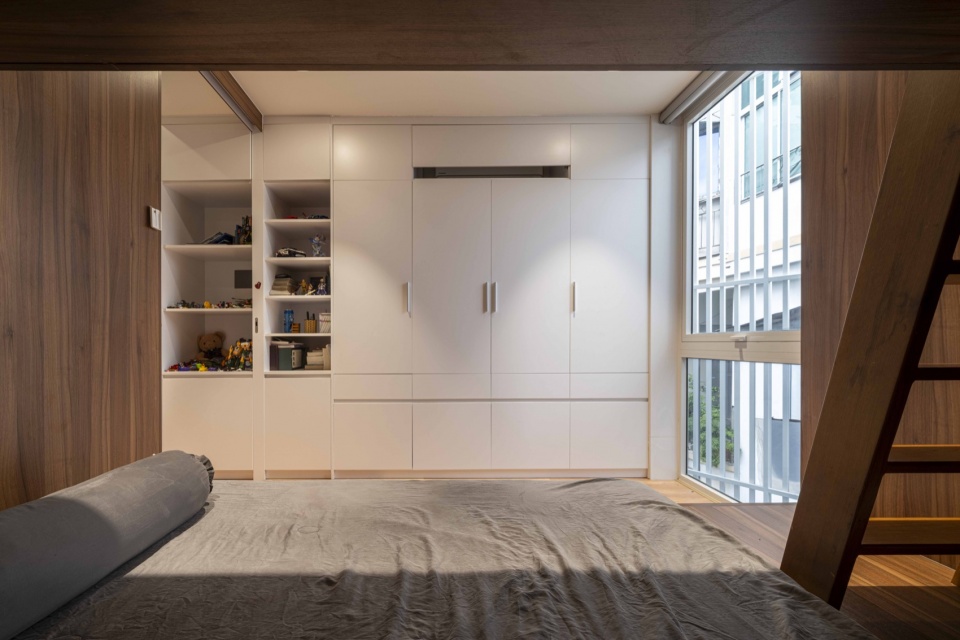卧室与收纳柜 / Bedroom and storage cabinets