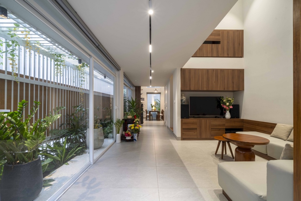 首层共享生活空间 / Shared living space on the ground floor
