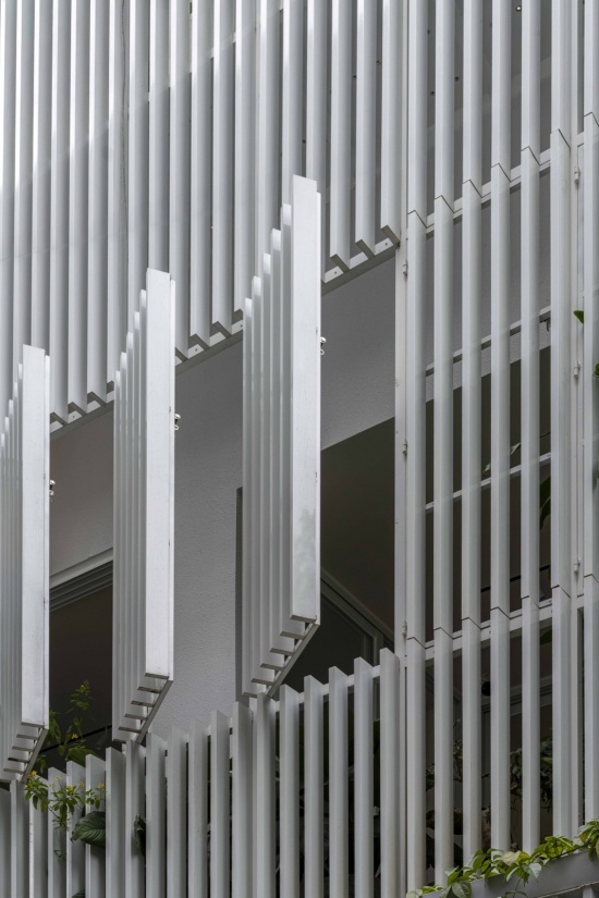 百叶构造细部 / Louver details