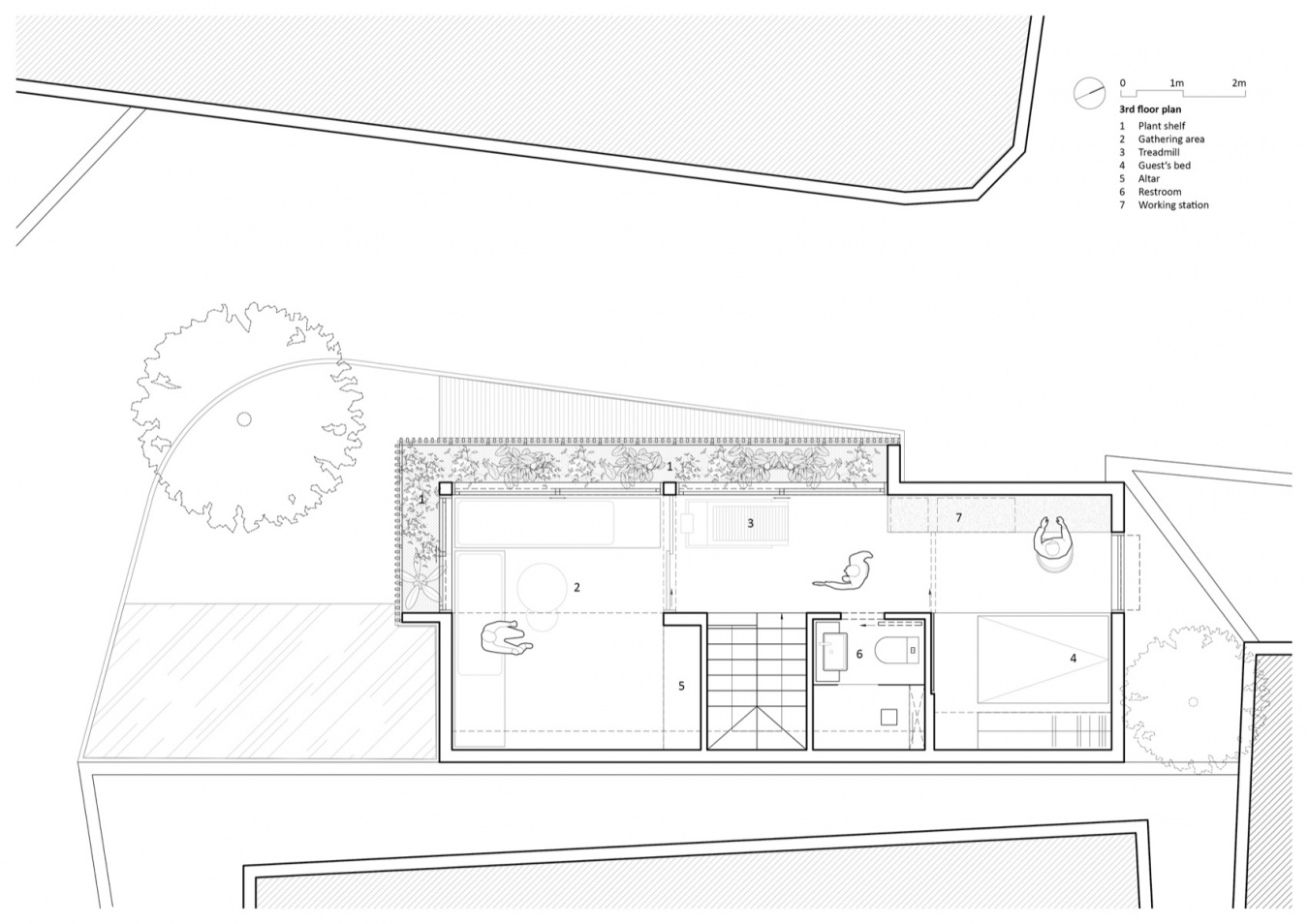 三层平面图 / Third floor plan