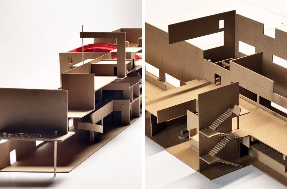 空间概念模型局部 / Spatial concept model, detail