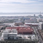 Haining High-tech Zone Central Cultural and Sports Center by azLa + Nanjing Yangtze River Urban Architectual Design Co,Ltd.