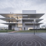 Haining High-tech Zone Central Cultural and Sports Center by azLa + Nanjing Yangtze River Urban Architectual Design Co,Ltd.
