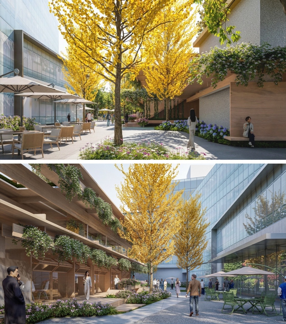 东侧街区更新方案,Renewal Proposal for the Eastern Commercial Block