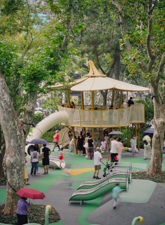 儿童乐园更新后,Children’s Playground — After Renovation