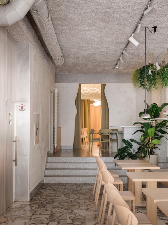 台阶与绿植 / Steps and greenery