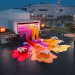 LEGO Bloom展览：38万朵积木花汇成巨浪，上海 / Our LEGO Agency