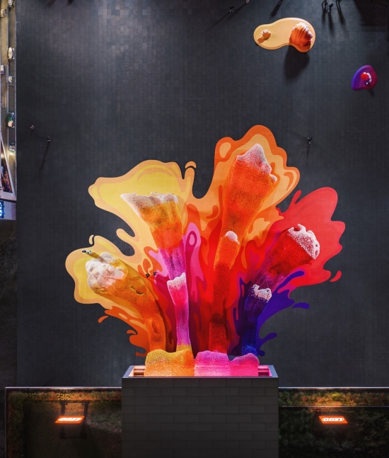 室内花卉装置 / Indoor floral installation